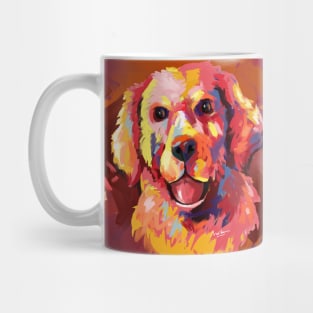 golden retriever Mug